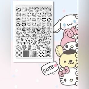 $9 XL NAIL STAMPING PLATE ~NEW~$9 WHEN BUNDLED WITH 3 OR MORE